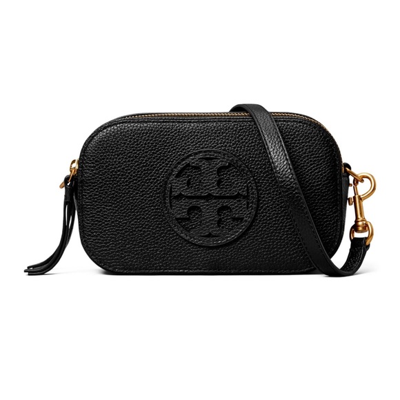 Tory Burch Miller Mini Crossbody Bag Black NWT
